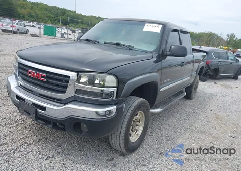2005 GMC Sierra 2500Hd Sle from USA, damaged, VIN 1GTHK29G85E175518